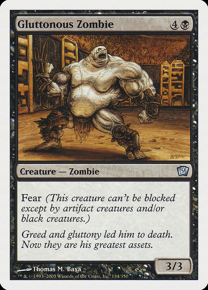 Gluttonous Zombie [Ninth Edition] | Gear Gaming Bentonville