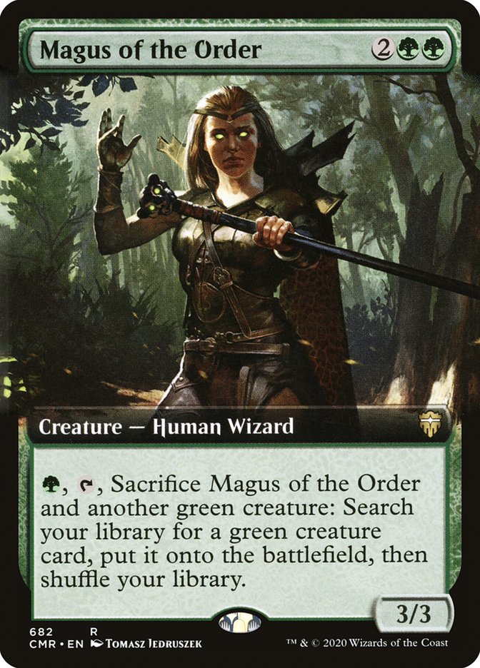 Magus of the Order (Extended Art) [Commander Legends] | Gear Gaming Bentonville
