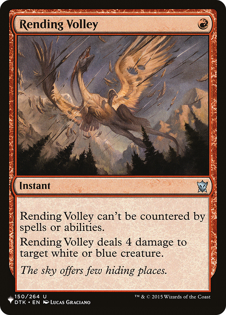 Rending Volley [The List Reprints] | Gear Gaming Bentonville