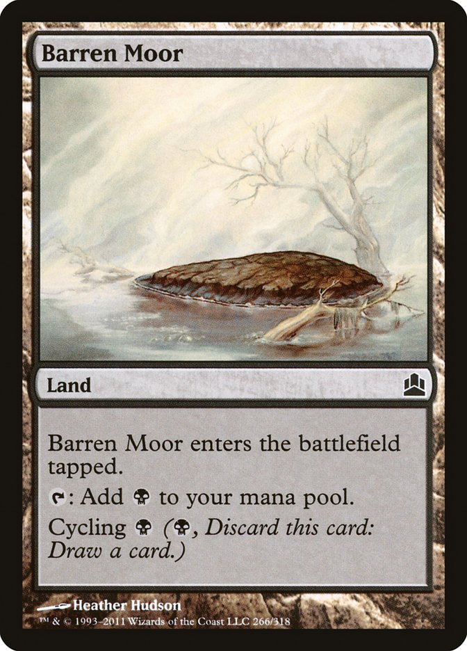 Barren Moor [Commander 2011] | Gear Gaming Bentonville