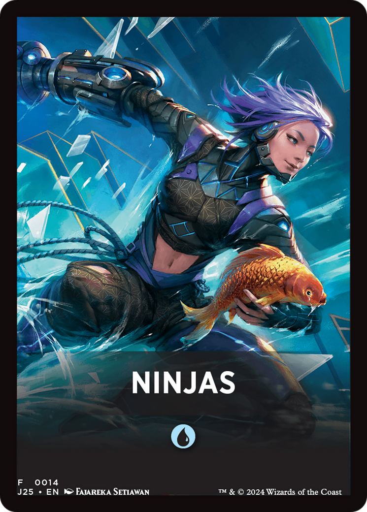 Ninjas Theme Card [Foundations Jumpstart Front Cards] | Gear Gaming Bentonville