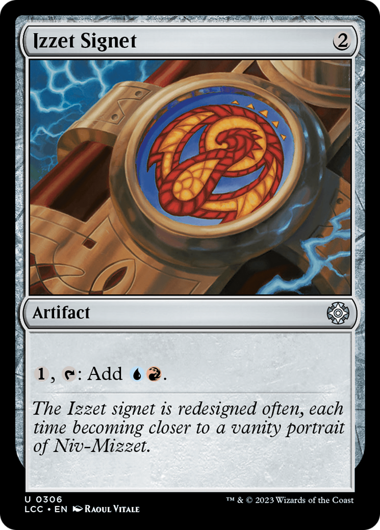 Izzet Signet [The Lost Caverns of Ixalan Commander] | Gear Gaming Bentonville