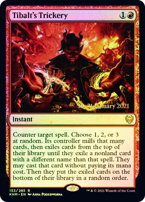Tibalt's Trickery [Kaldheim Prerelease Promos] | Gear Gaming Bentonville