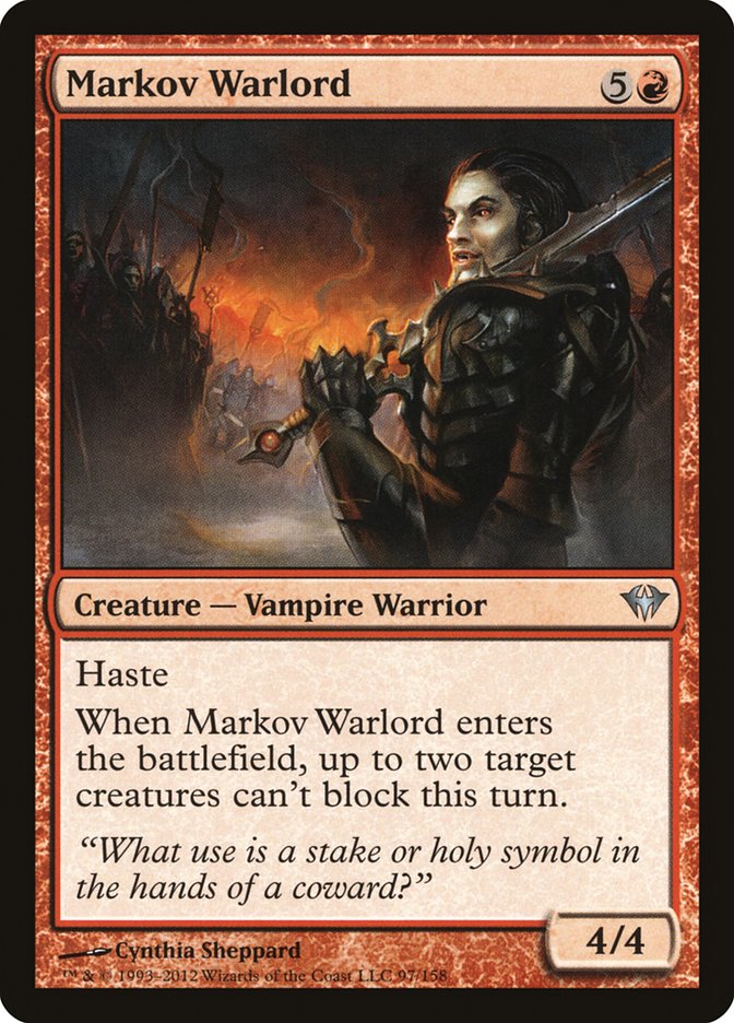 Markov Warlord [Dark Ascension] | Gear Gaming Bentonville