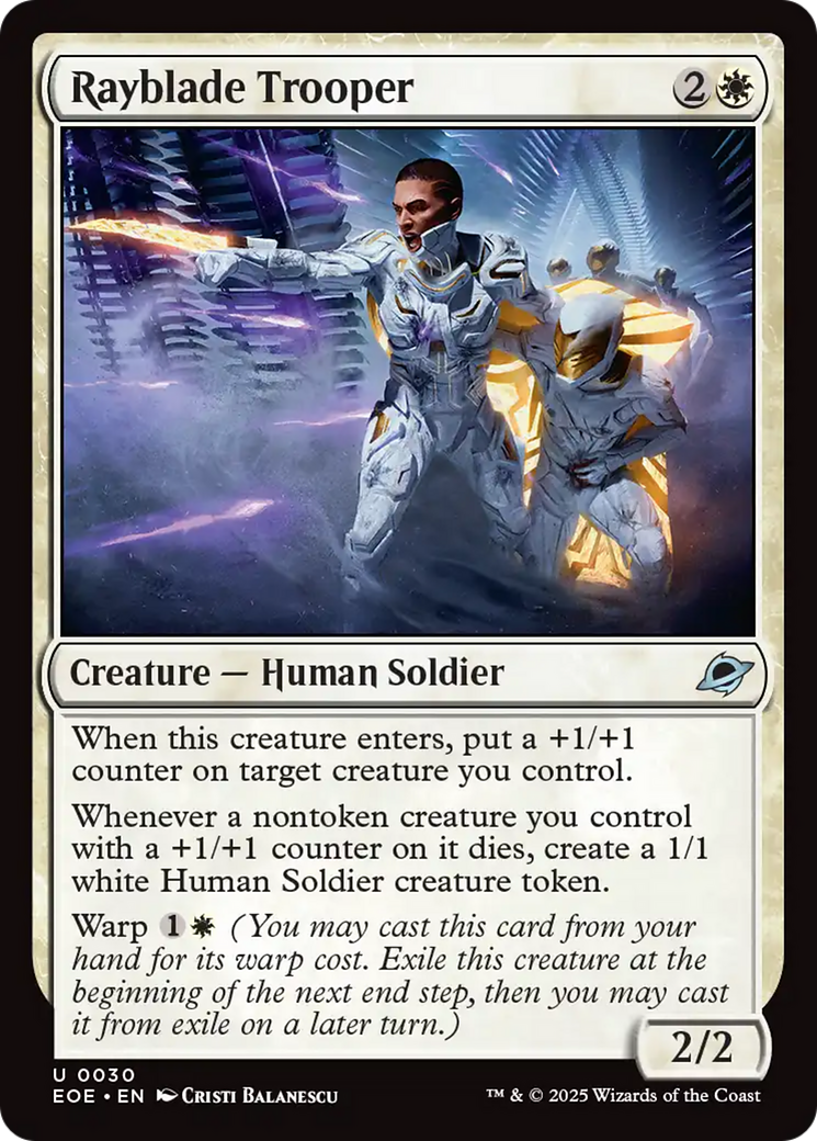 Rayblade Trooper [Edge of Eternities] | Gear Gaming Bentonville