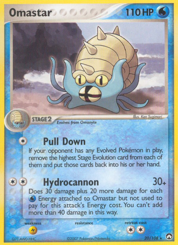Omastar (20/108) [EX: Power Keepers] | Gear Gaming Bentonville