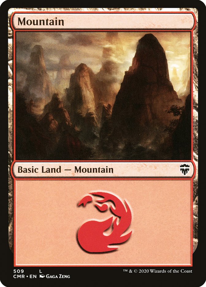 Mountain (509) [Commander Legends] | Gear Gaming Bentonville
