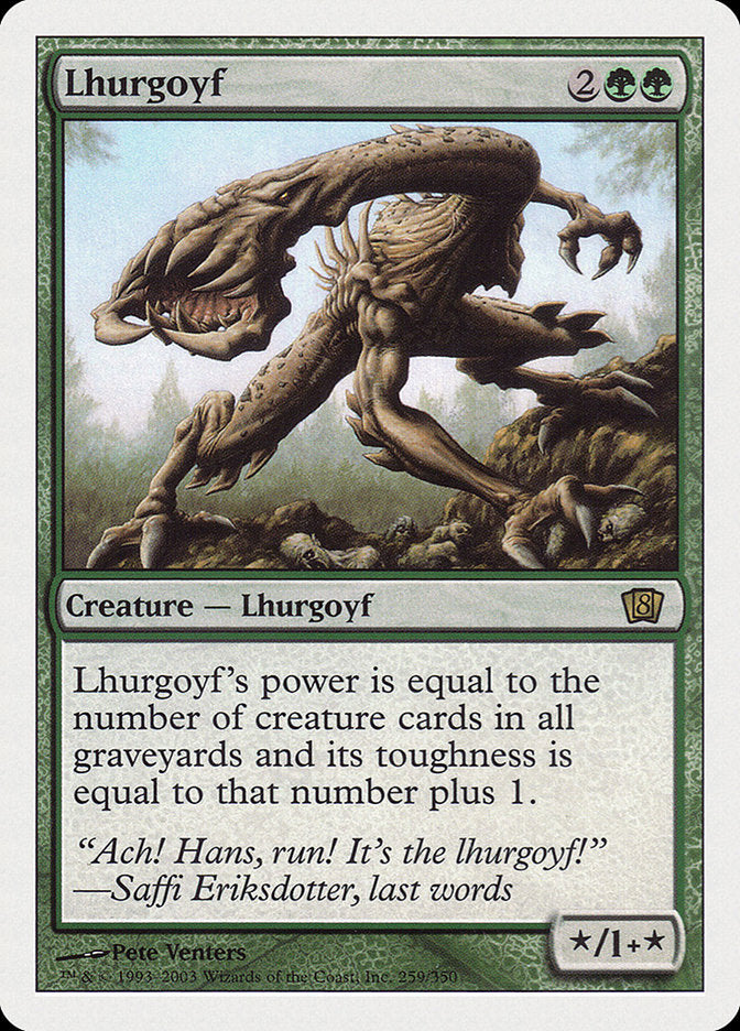 Lhurgoyf [Eighth Edition] | Gear Gaming Bentonville