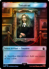 Fish // Treasure (0060) Double-Sided Token (Surge Foil) [Doctor Who Tokens] | Gear Gaming Bentonville