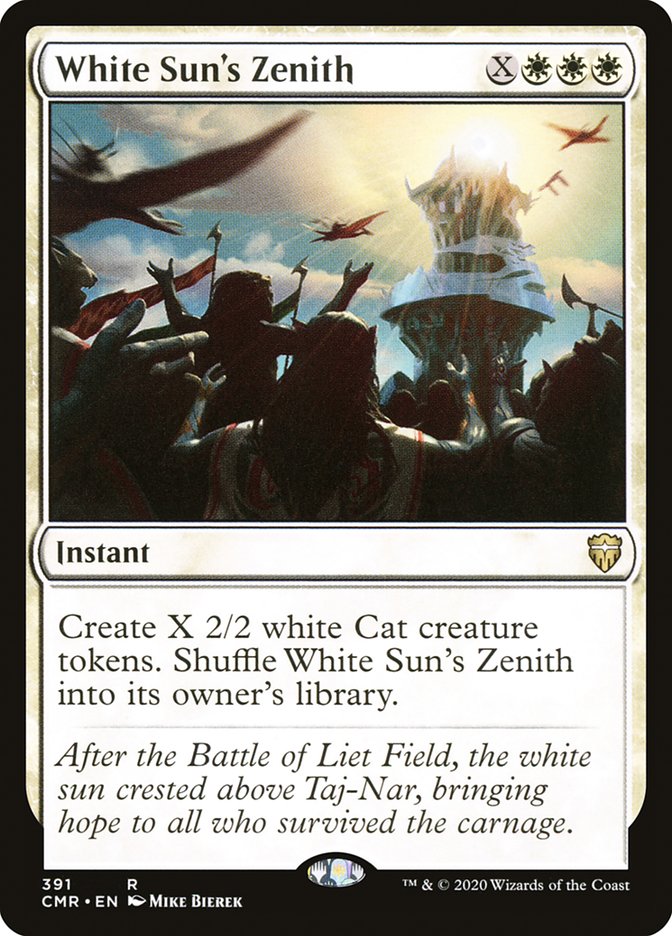 White Sun's Zenith [Commander Legends] | Gear Gaming Bentonville