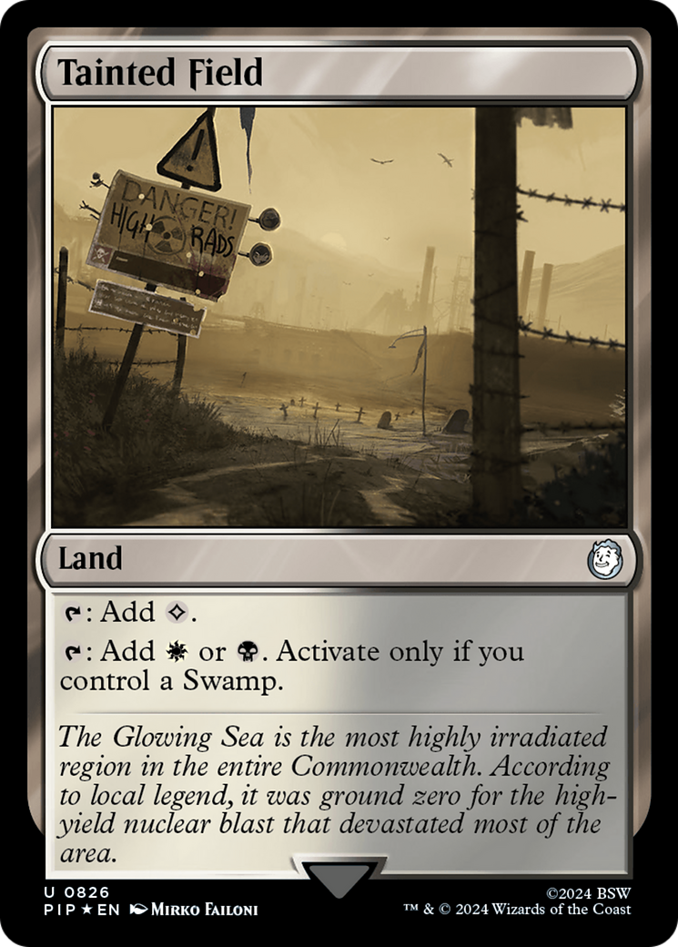 Tainted Field (Surge Foil) [Fallout] | Gear Gaming Bentonville