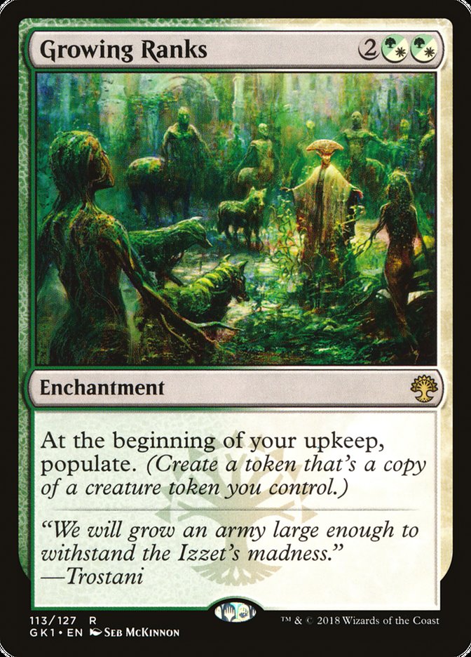 Growing Ranks [Guilds of Ravnica Guild Kit] | Gear Gaming Bentonville