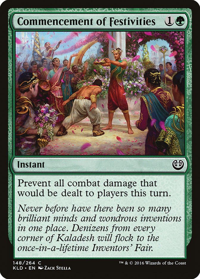 Commencement of Festivities [Kaladesh] | Gear Gaming Bentonville