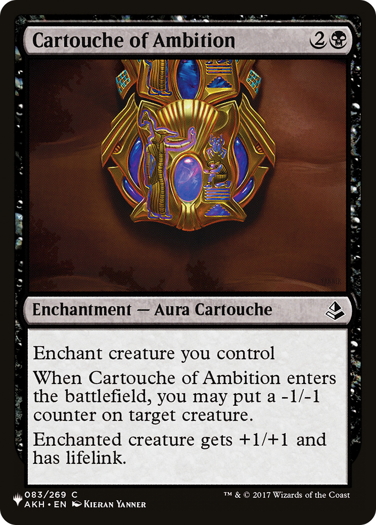 Cartouche of Ambition [The List Reprints] | Gear Gaming Bentonville