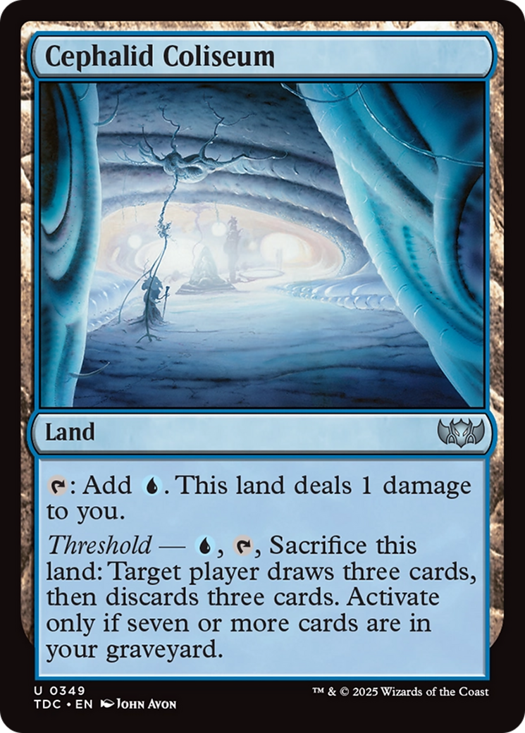 Cephalid Coliseum [Tarkir: Dragonstorm Commander] | Gear Gaming Bentonville