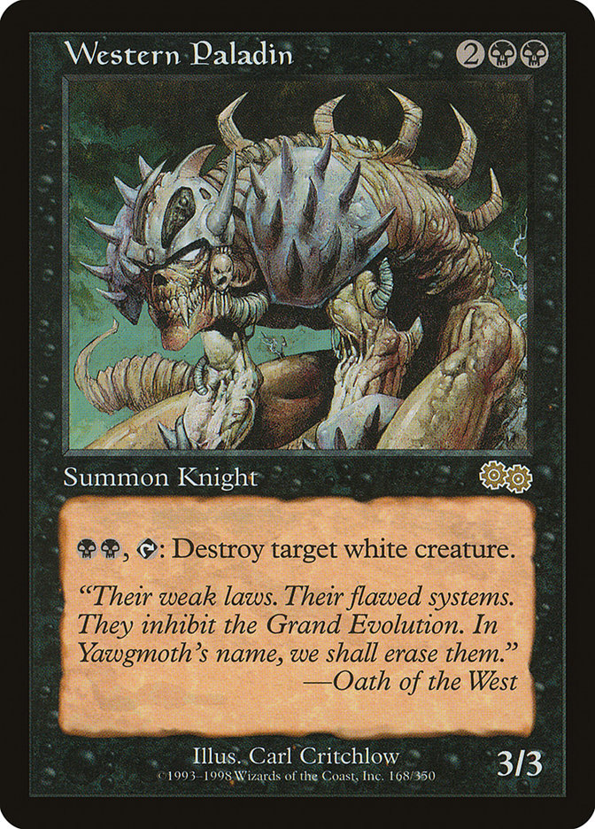 Western Paladin [Urza's Saga] | Gear Gaming Bentonville