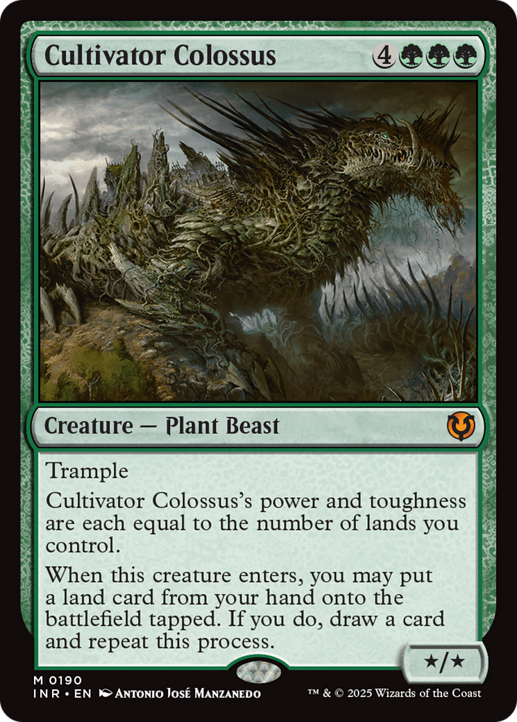 Cultivator Colossus [Innistrad Remastered] | Gear Gaming Bentonville