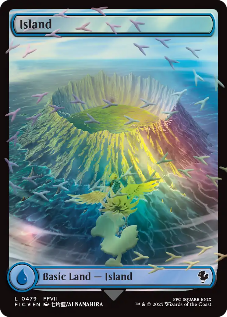 Island (Chocobo Track Foil) [FINAL FANTASY Commander] | Gear Gaming Bentonville