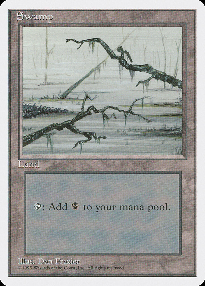 Swamp (Branches on Left and Right of Frame) [Fourth Edition] | Gear Gaming Bentonville