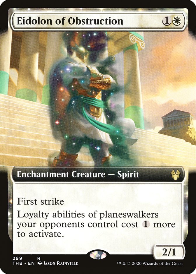 Eidolon of Obstruction (Extended Art) [Theros Beyond Death] | Gear Gaming Bentonville