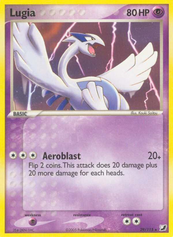 Lugia (29/115) [EX: Unseen Forces] | Gear Gaming Bentonville