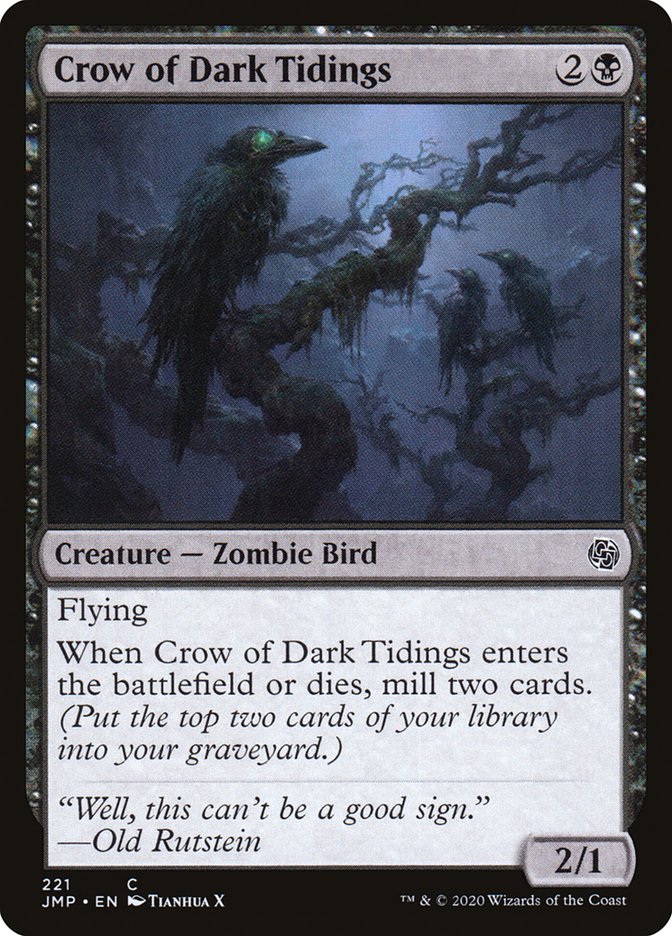 Crow of Dark Tidings [Jumpstart] | Gear Gaming Bentonville