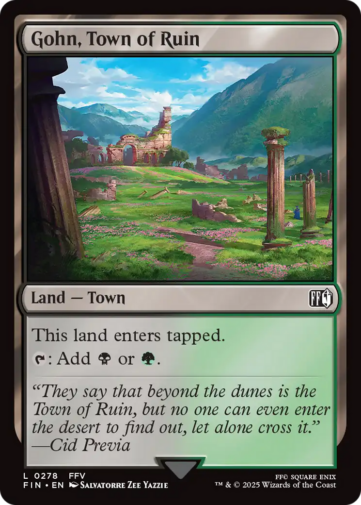 Gohn, Town of Ruin [FINAL FANTASY] | Gear Gaming Bentonville