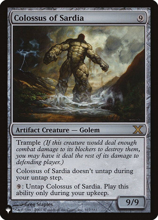 Colossus of Sardia [The List] | Gear Gaming Bentonville