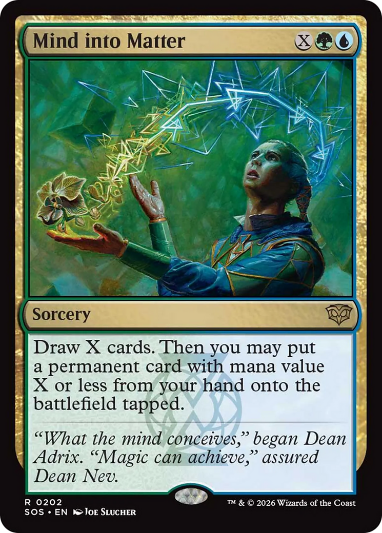 Mind into Matter [Secrets of Strixhaven] | Gear Gaming Bentonville