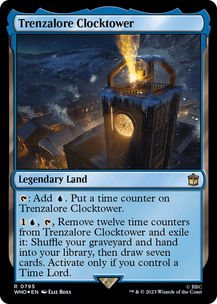 Trenzalore Clocktower (Surge Foil) [Doctor Who] | Gear Gaming Bentonville