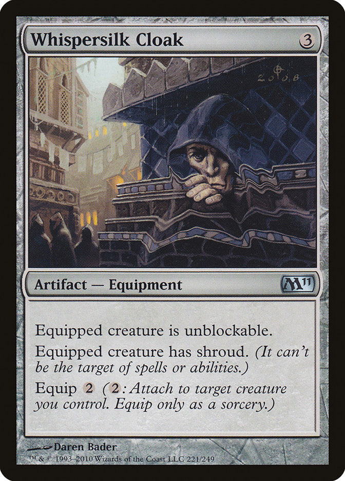 Whispersilk Cloak [Magic 2011] | Gear Gaming Bentonville