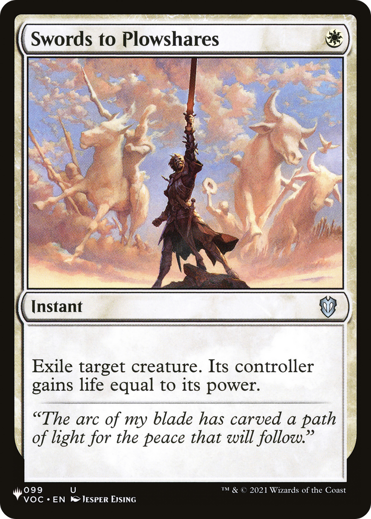 Swords to Plowshares [Secret Lair: Angels] | Gear Gaming Bentonville