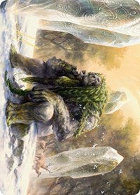 Svella, Ice Shaper Art Card (Gold-Stamped Signature) [Kaldheim Art Series] | Gear Gaming Bentonville