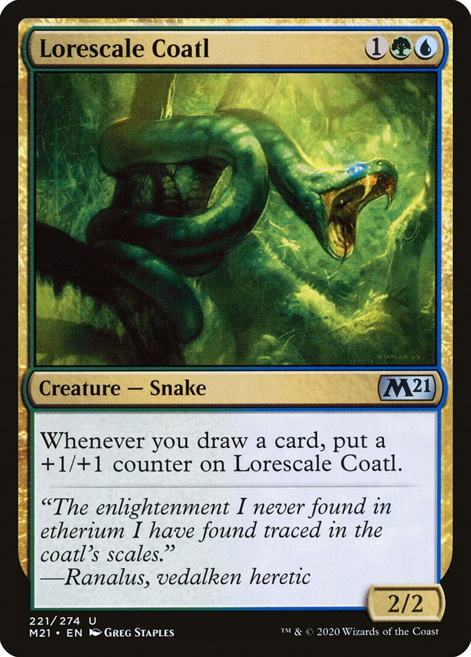 Lorescale Coatl [Core Set 2021] | Gear Gaming Bentonville
