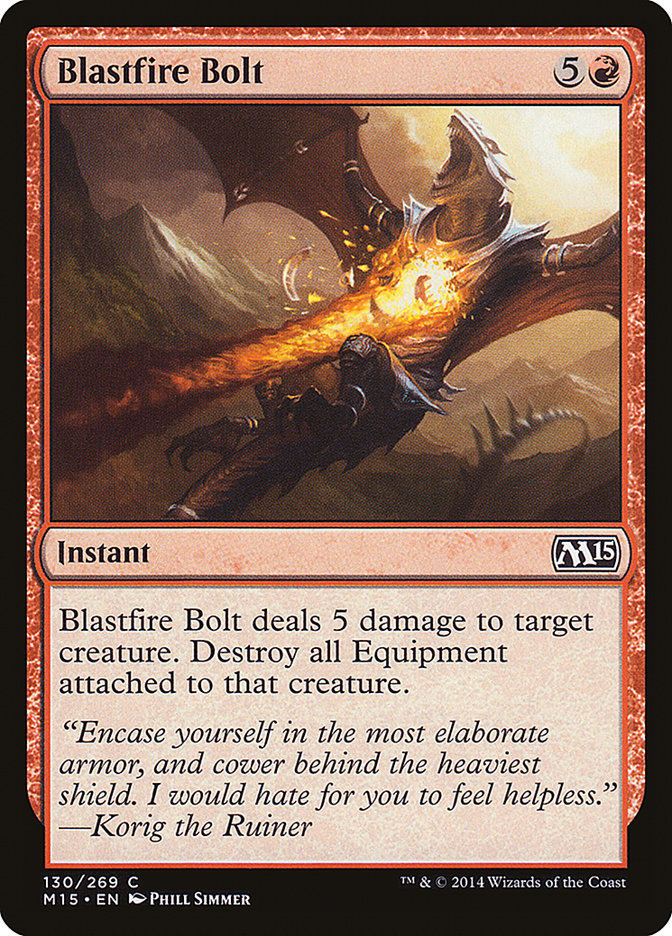 Blastfire Bolt [Magic 2015] | Gear Gaming Bentonville