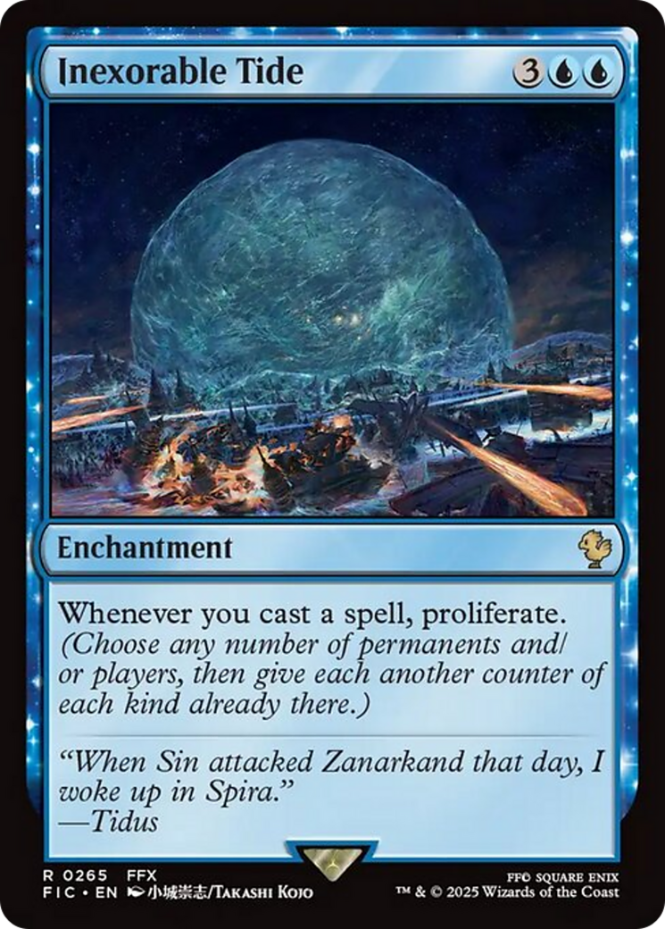 Inexorable Tide [FINAL FANTASY Commander] | Gear Gaming Bentonville