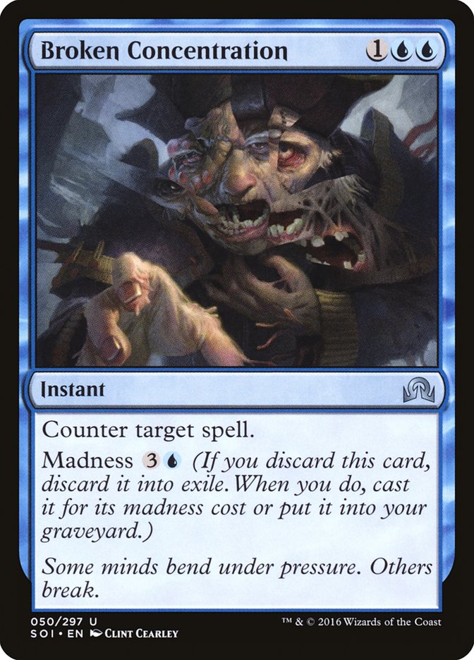 Broken Concentration [Shadows over Innistrad] | Gear Gaming Bentonville