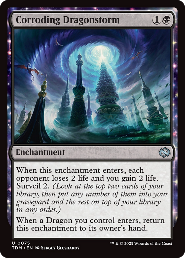 Corroding Dragonstorm [Tarkir: Dragonstorm] | Gear Gaming Bentonville