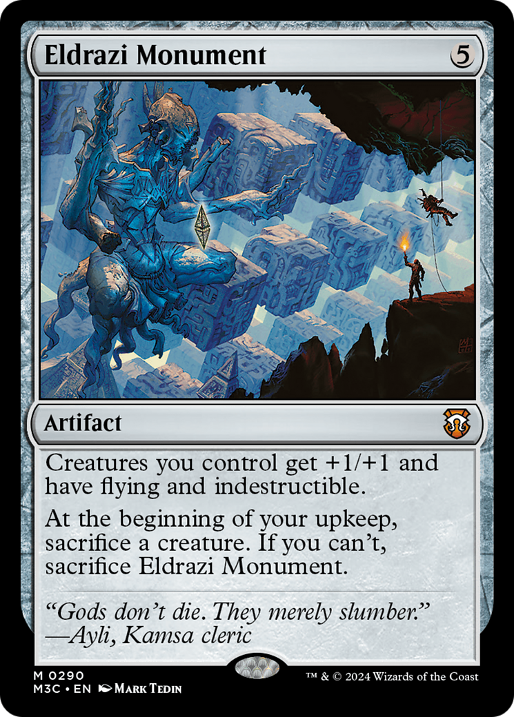 Eldrazi Monument (Ripple Foil) [Modern Horizons 3 Commander] | Gear Gaming Bentonville