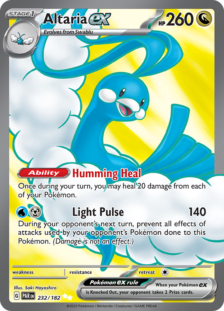 Altaria ex (232/182) [Scarlet & Violet: Paradox Rift] | Gear Gaming Bentonville