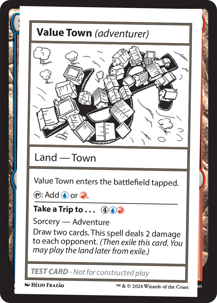Value Town (adventurer) [Mystery Booster 2 Playtest Cards] | Gear Gaming Bentonville