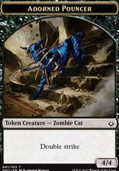 Adorned Pouncer // Warrior Double-Sided Token [Hour of Devastation Tokens] | Gear Gaming Bentonville