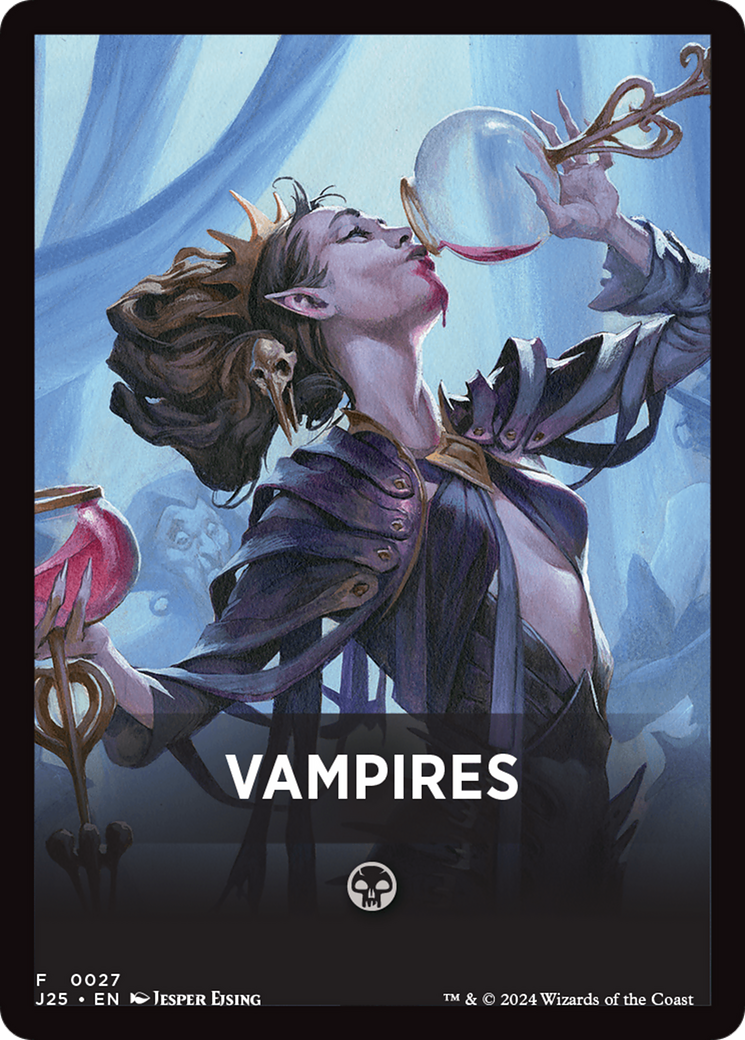 Vampires Theme Card [Foundations Jumpstart Front Cards] | Gear Gaming Bentonville