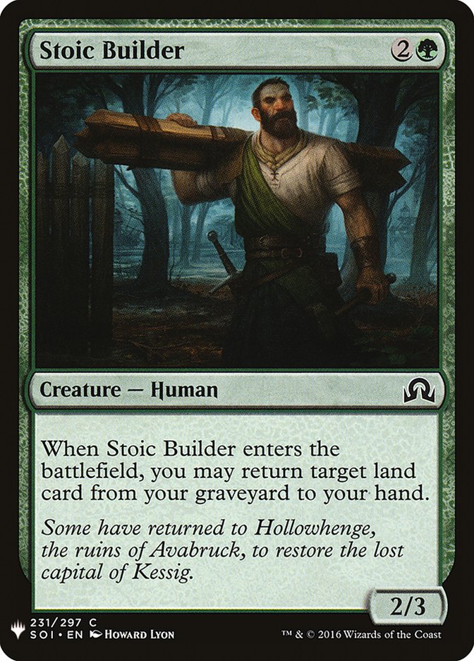 Stoic Builder [Mystery Booster] | Gear Gaming Bentonville