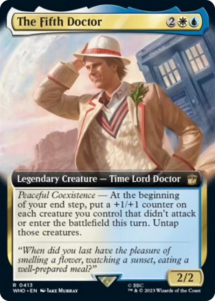 The Fifth Doctor (Extended Art) [Doctor Who] | Gear Gaming Bentonville