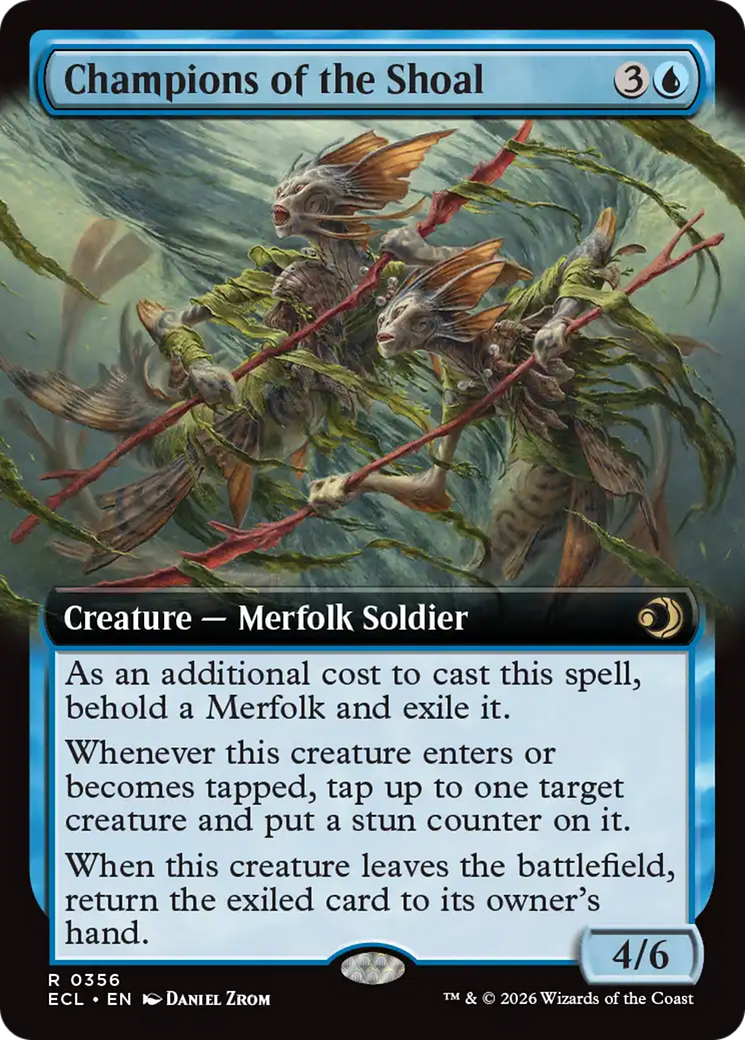 Champions of the Shoal (Extended Art) [Lorwyn Eclipsed] | Gear Gaming Bentonville