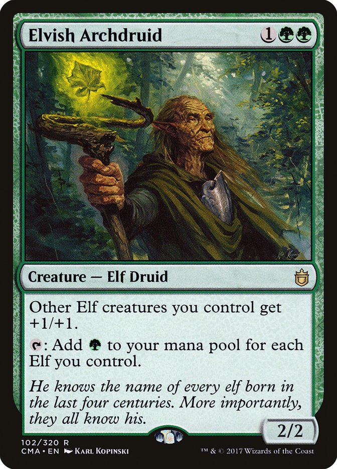 Elvish Archdruid [Commander Anthology] | Gear Gaming Bentonville
