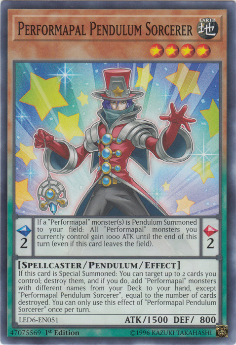 Performapal Pendulum Sorcerer [LED6-EN051] Common | Gear Gaming Bentonville