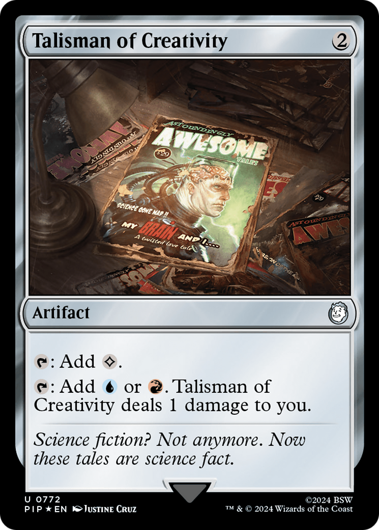 Talisman of Creativity (Surge Foil) [Fallout] | Gear Gaming Bentonville