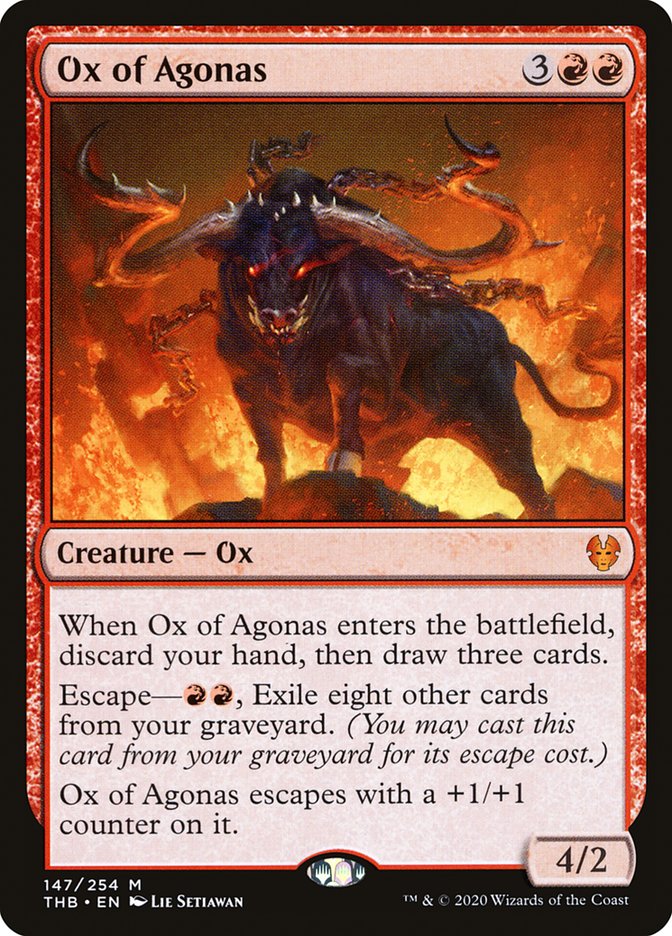 Ox of Agonas [Theros Beyond Death] | Gear Gaming Bentonville